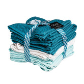 Gear Washcloth Honeycomb 12 Pack Stone